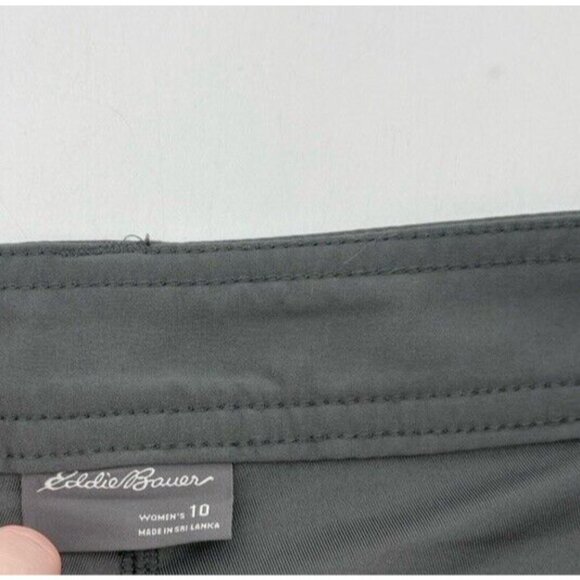 Eddie Bauer Women’s Gray Skort Skirt Under Shorts Outdoor Active Size 10 - Picture 5 of 9